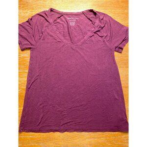 American Eagle Womens Soft & Sexy V-Neck T-Shirt
